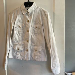 Women’s Small White Denim Jacket